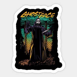 Ghostface Sticker